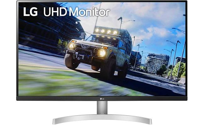 LG 32UN500-W  4K HDR 10 DCI-P3 90% Color Gamut w/ 3-Side Virtually Borderless Design & Built-in Speakers -  Gaming Monitor